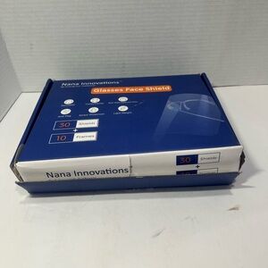 Blue Glasses Face Shield